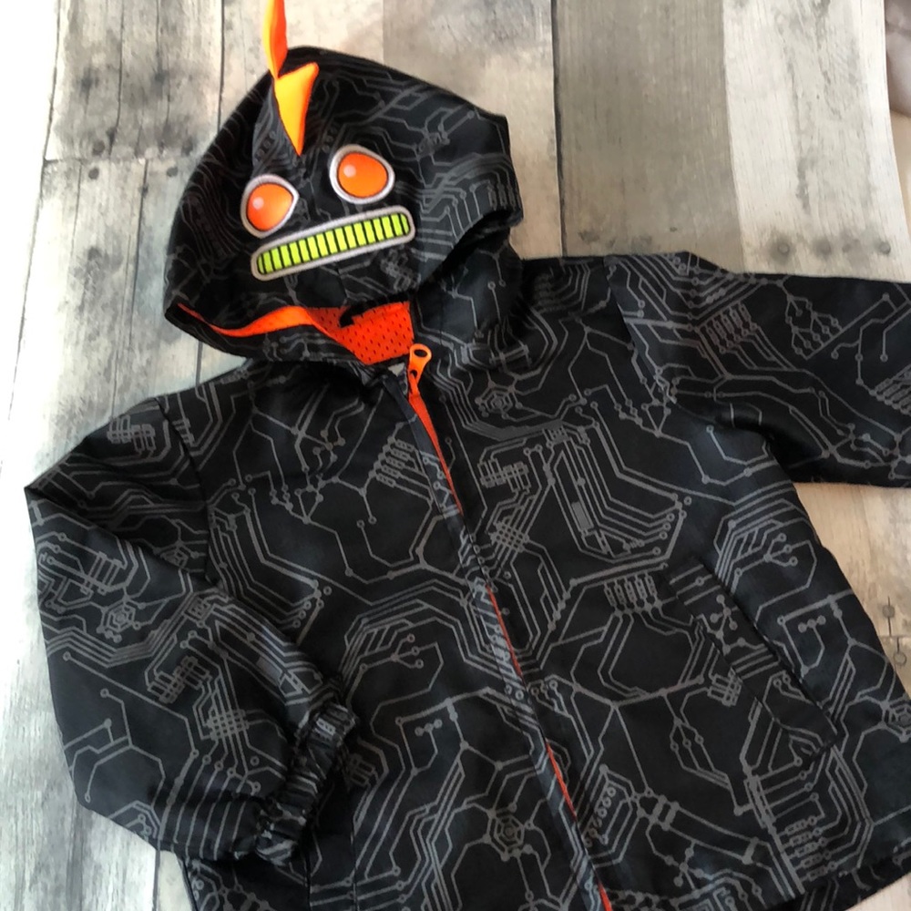 Robot lightweight zip up jacket